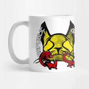 Giant Ghostcat and Strutters 2 Mug